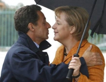 Angela Merkel és Nicolas Sarkozyt: kooperáló vetélytársak
