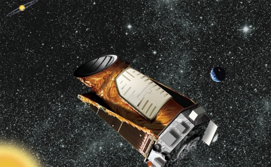A Kepler-űrtávcső (forrás: Wikipedia)