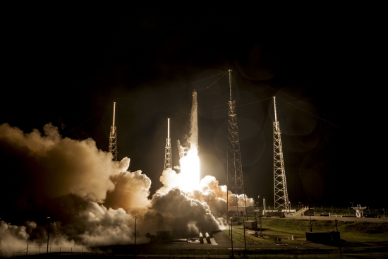 CRS-4 kilövés (forrás: SpaceX)