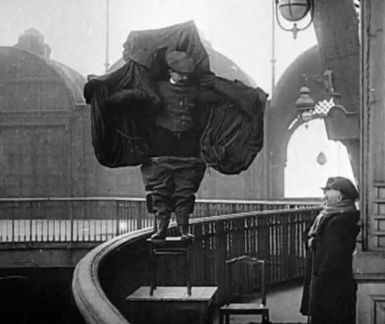 Franz Reichel a leugrás előtti pillanatokban