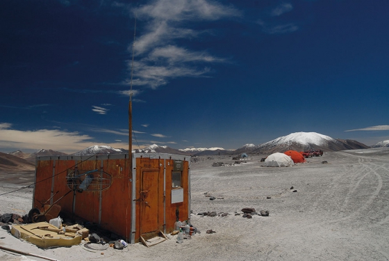 Az Atacama táborhely 5220 méteren