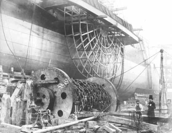 A Harland and Wolff fénykorában 35 ezer embert foglalkoztatott