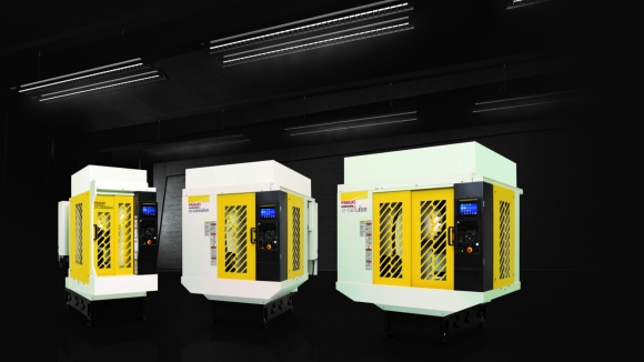A Fanuc Robodrill 3D-s D21LiB2 gépe