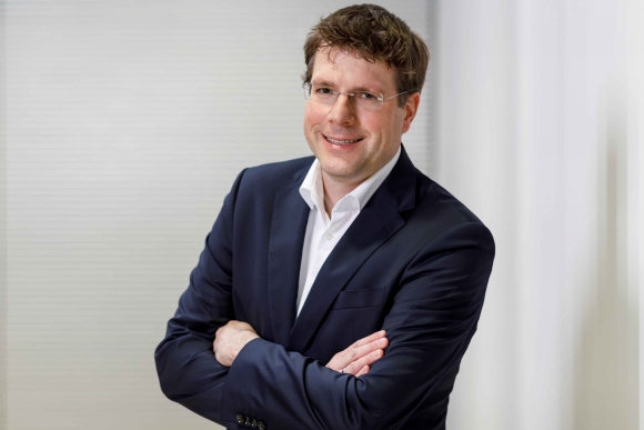 Markus Heinecker a Jungheinrich AG önvezető targoncákért felelős (AGV) üzletágának alelnöke. (Forrás: Jungheinrich)
