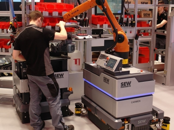 Kollaboratív KUKA robot (Forrás: Wikimedia)