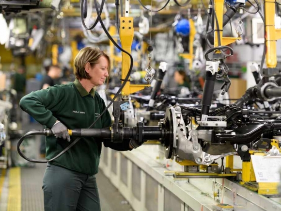 Jaguar Land Rover gyár Nagy-Britanniában