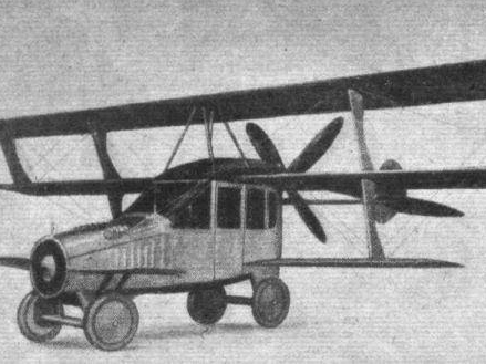 Curtiss autórepülője 1917-ből